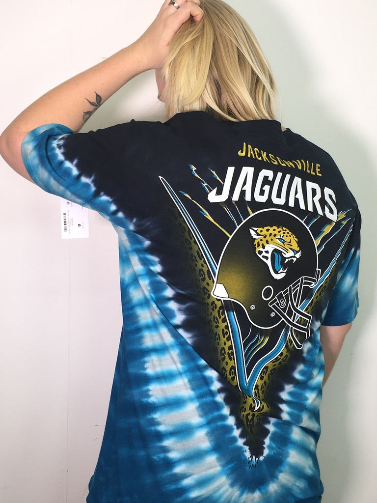 Jacksonville Jaguars V Tie-Dye Tee