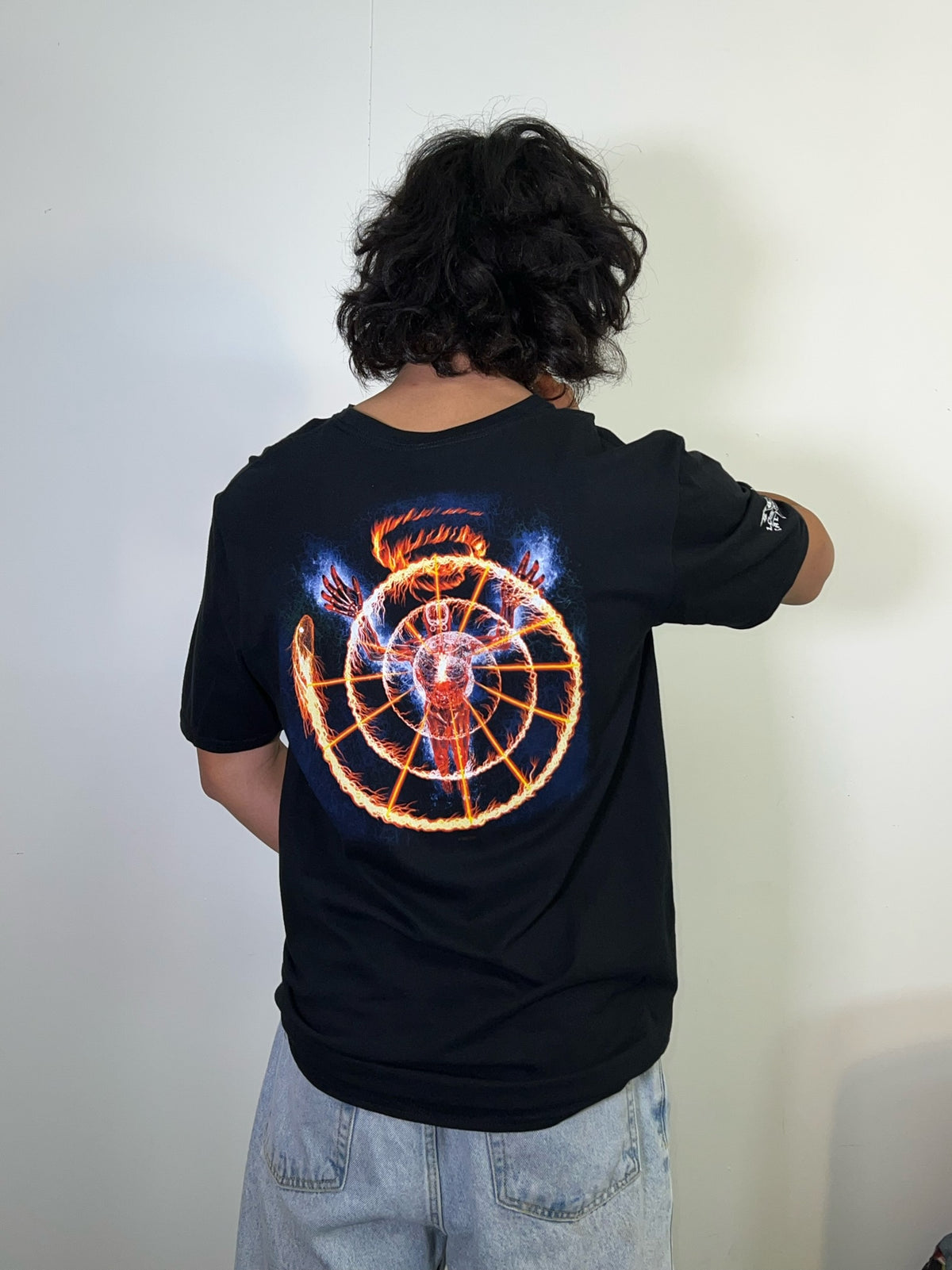 Tool Flame Spiral Tee