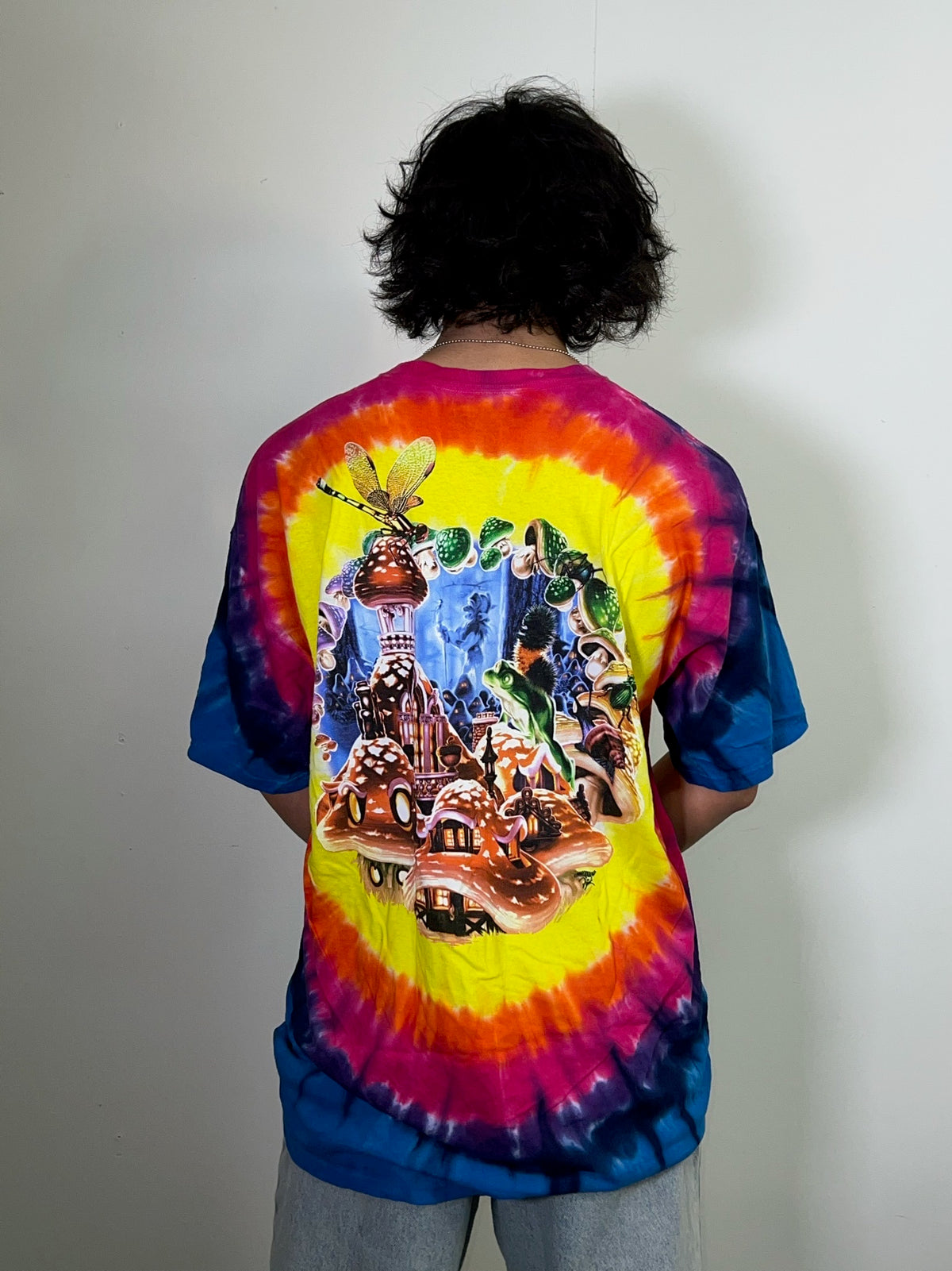 Mushroom Elf Tie Dye Tee