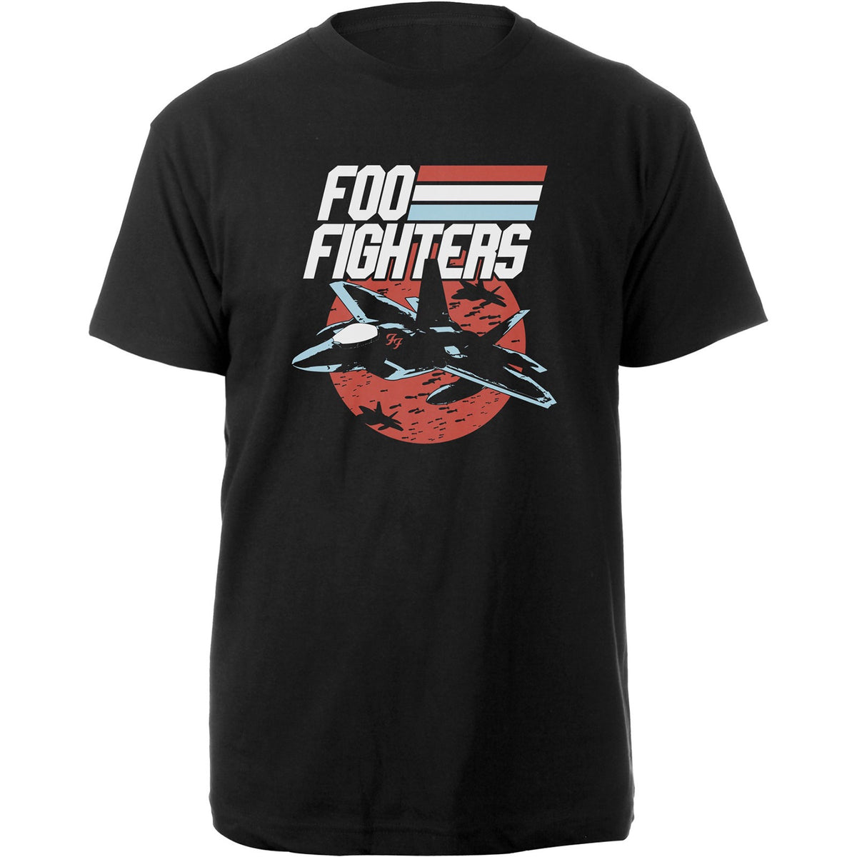 Foo Fighters Jets Black Tee