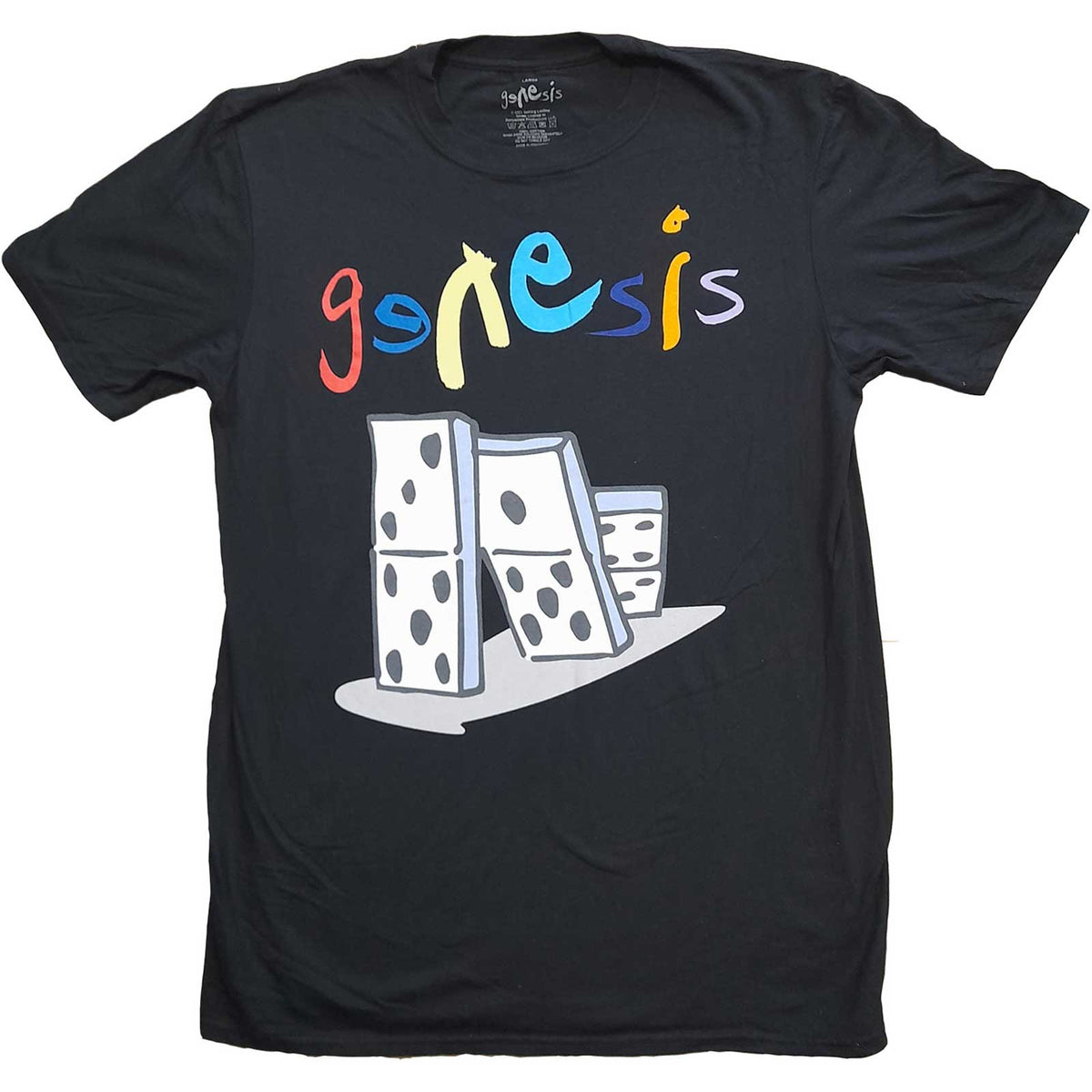 Genesis The Last Domino Black Tee