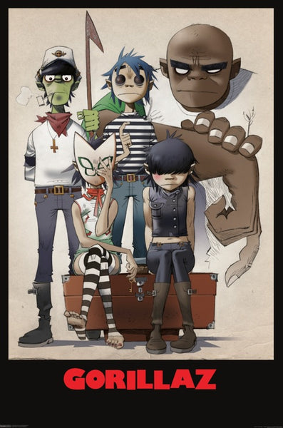 Gorillaz Family Poster #58