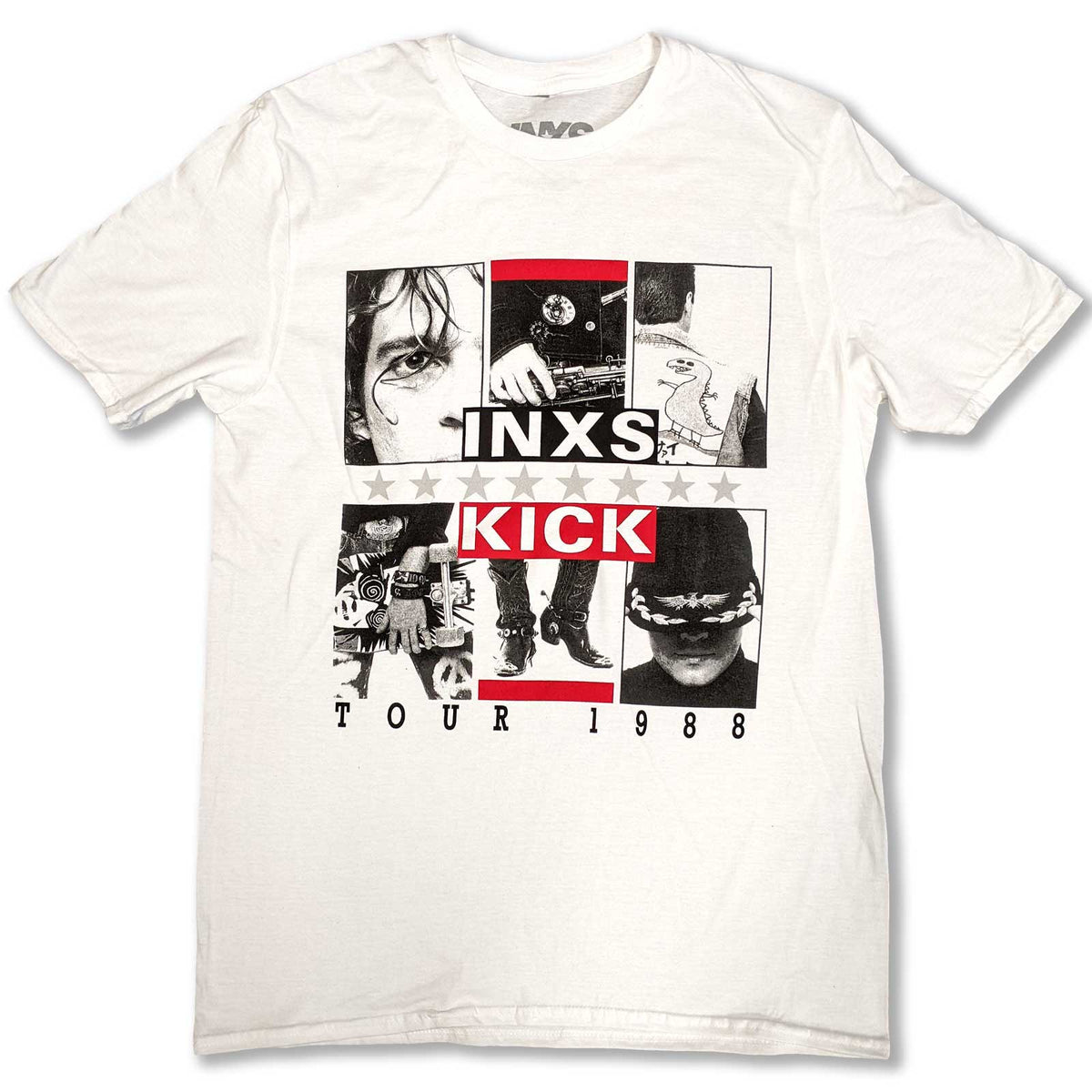 INXS KICK Tour White Tee