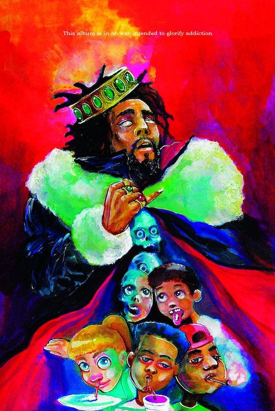 J Cole KOD Poster #63