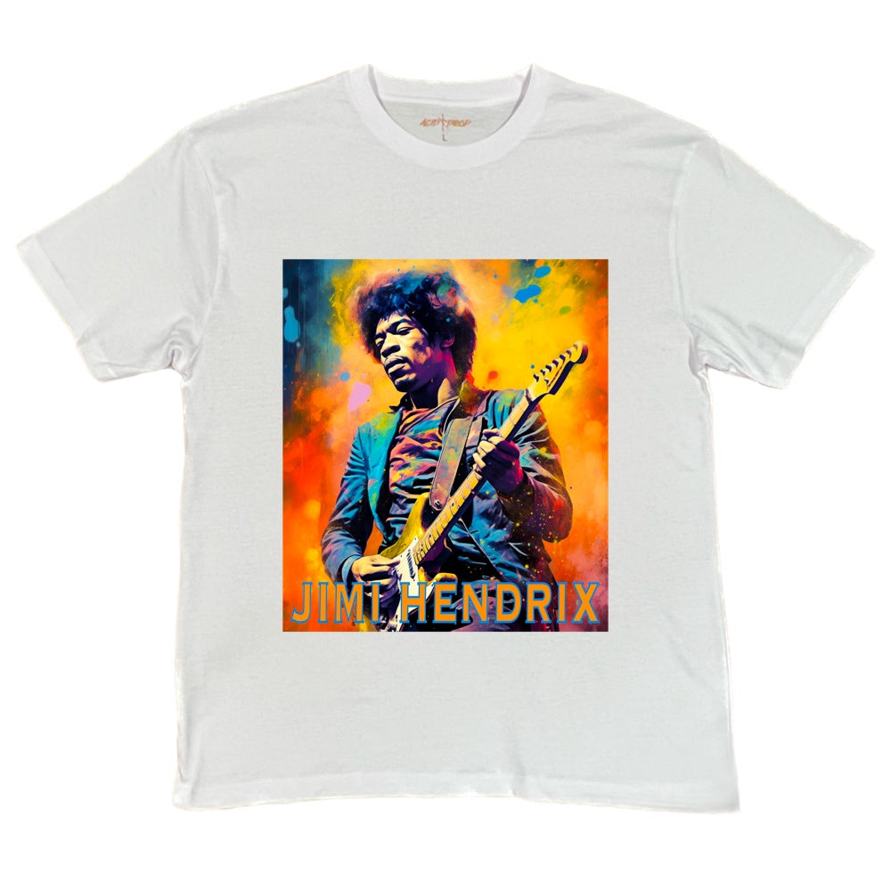 Jimi Hendrix Art Design Tee