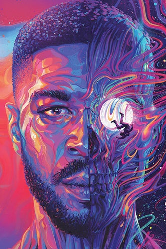 Kid Cudi Man on the Moon Poster #54