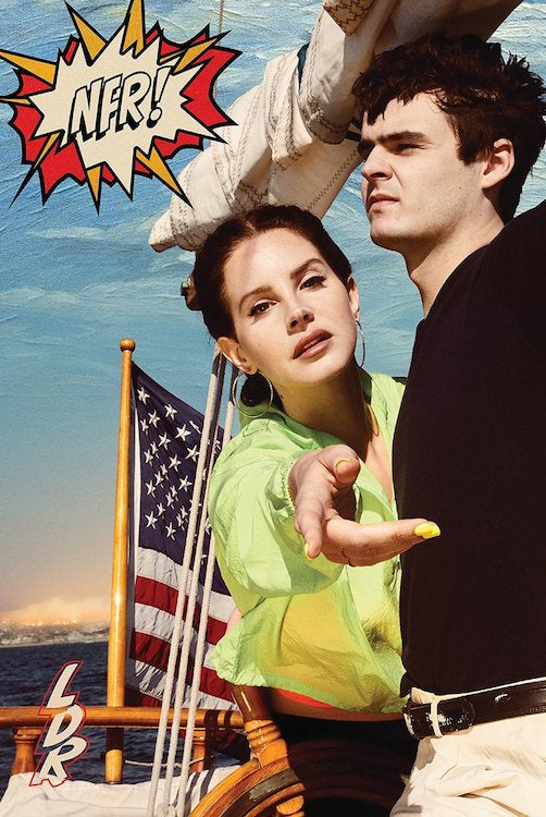 Lana Del Rey Norman F Rockwell Poster #520