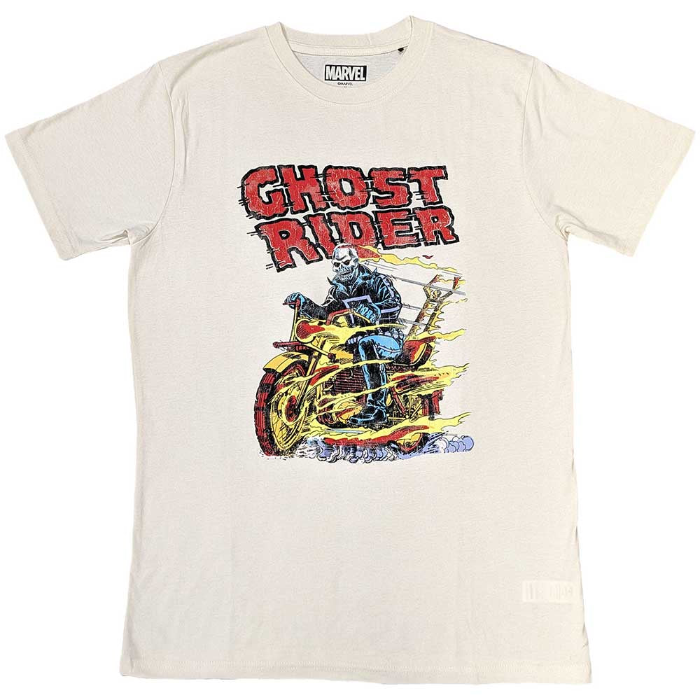 Marvel Ghost Rider Bike Sand Tee