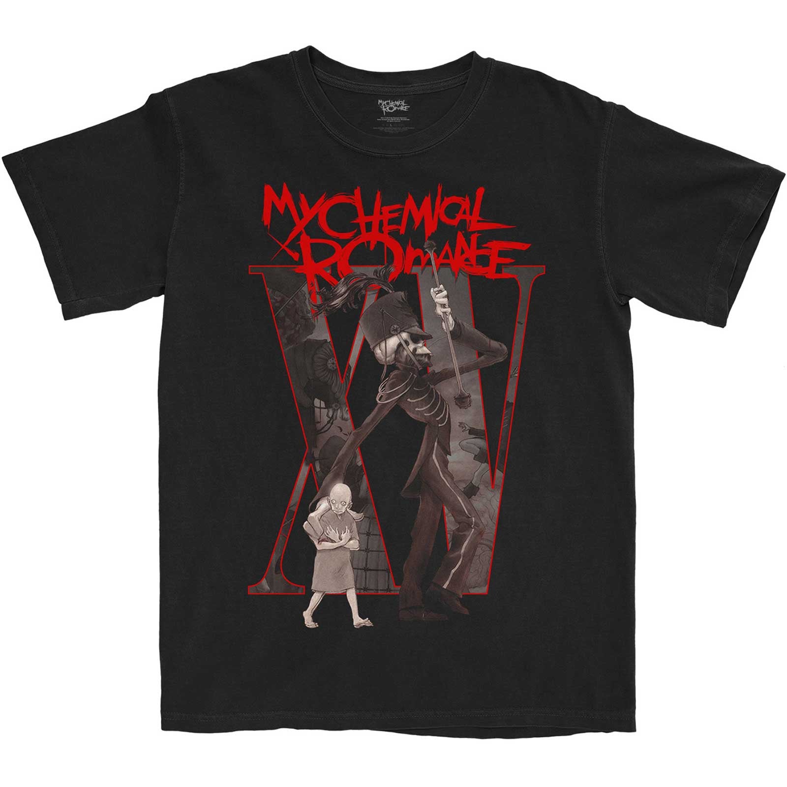 My Chemical Romance XV Parade Black Tee