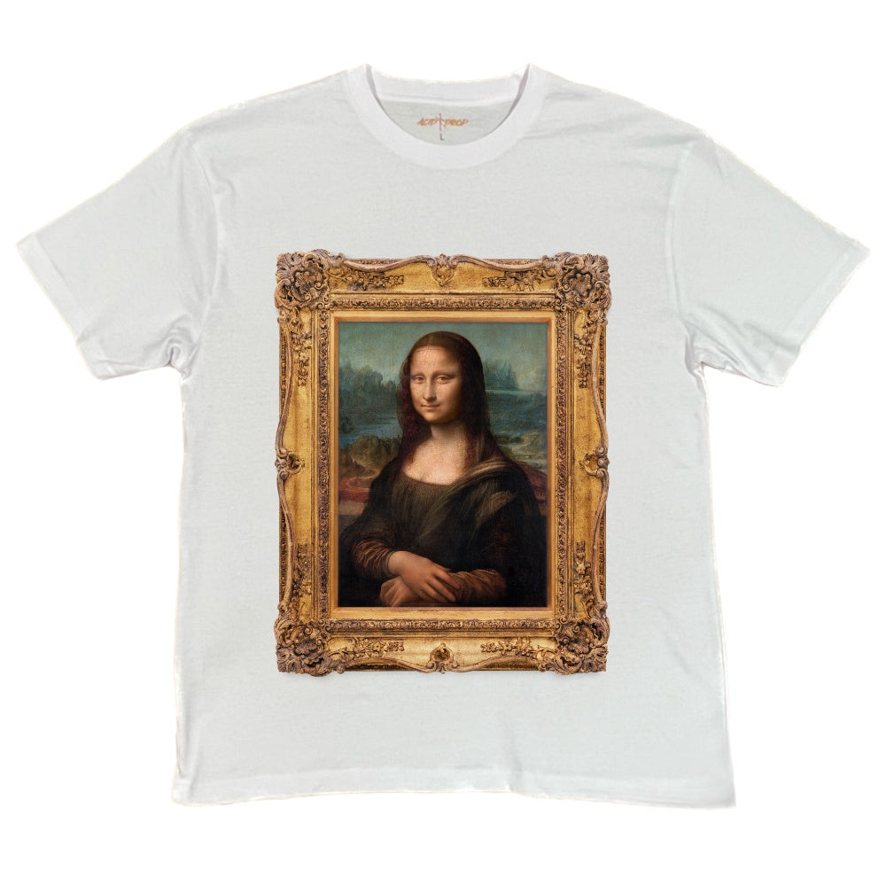 Da Vinci's Mona Lisa Framed Tee