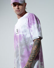 Playboy Tie Dye Bunny Purple Tee