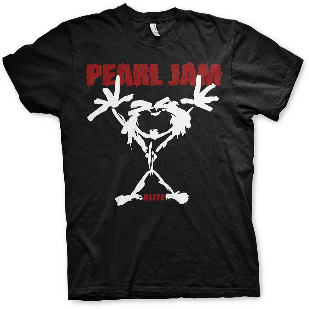 Pearl Jam Stickman Black Tee