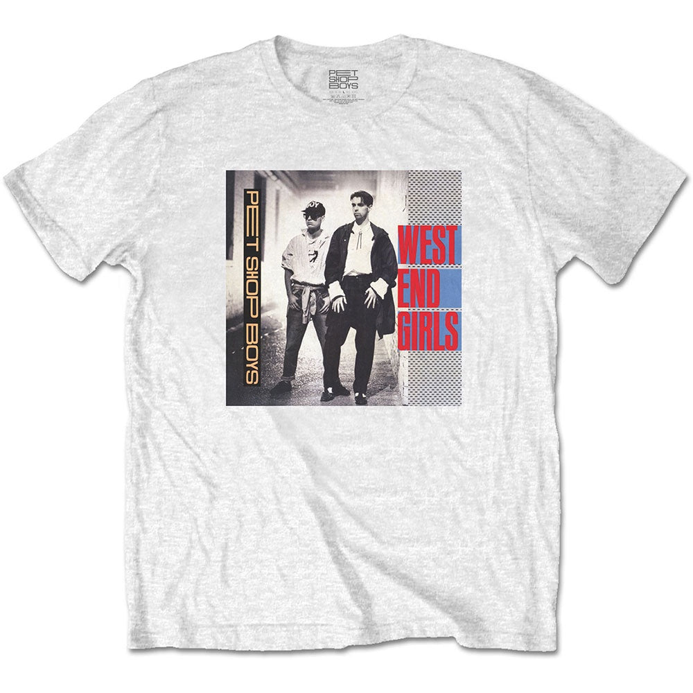 Pet Shop Boys West End Girls White Tee
