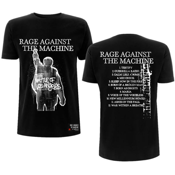 Rage Against The Machine BOLA Black Tee