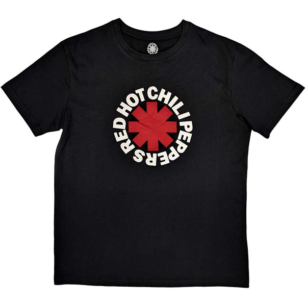 Red Hot Chili Peppers Red Asterisk Black Tee