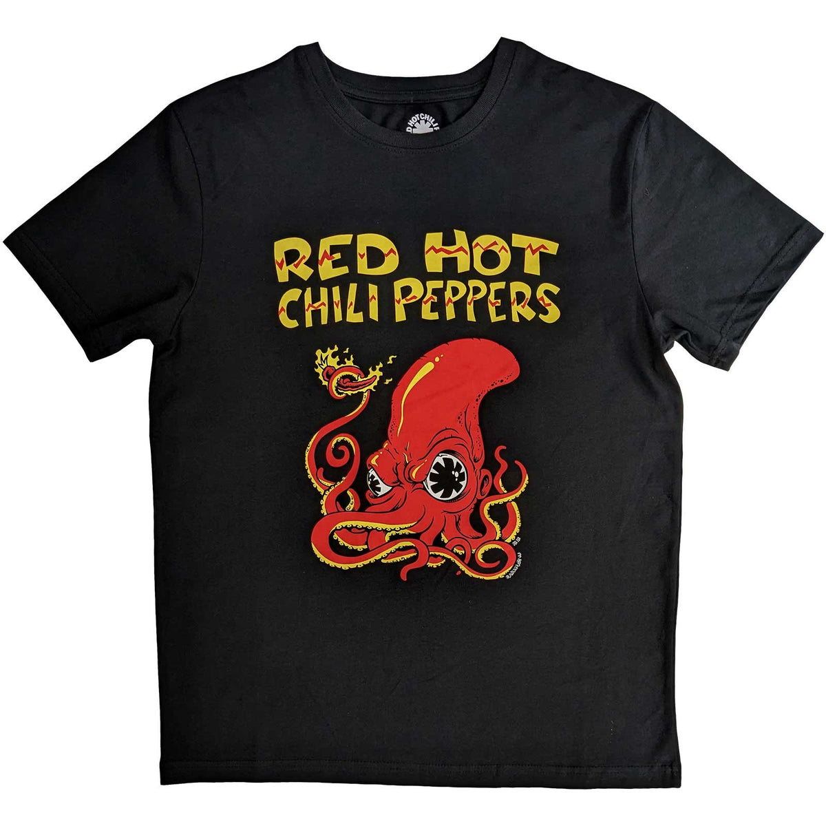 Red Hot Chili Peppers Octopus Black Tee