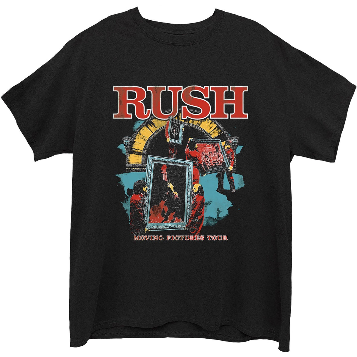 Rush Moving Pictures Black Tee