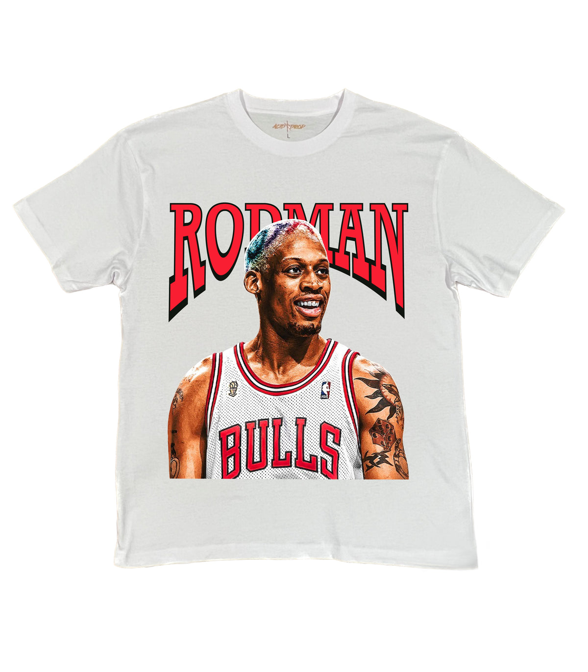 Rodman Bulls Design Tee