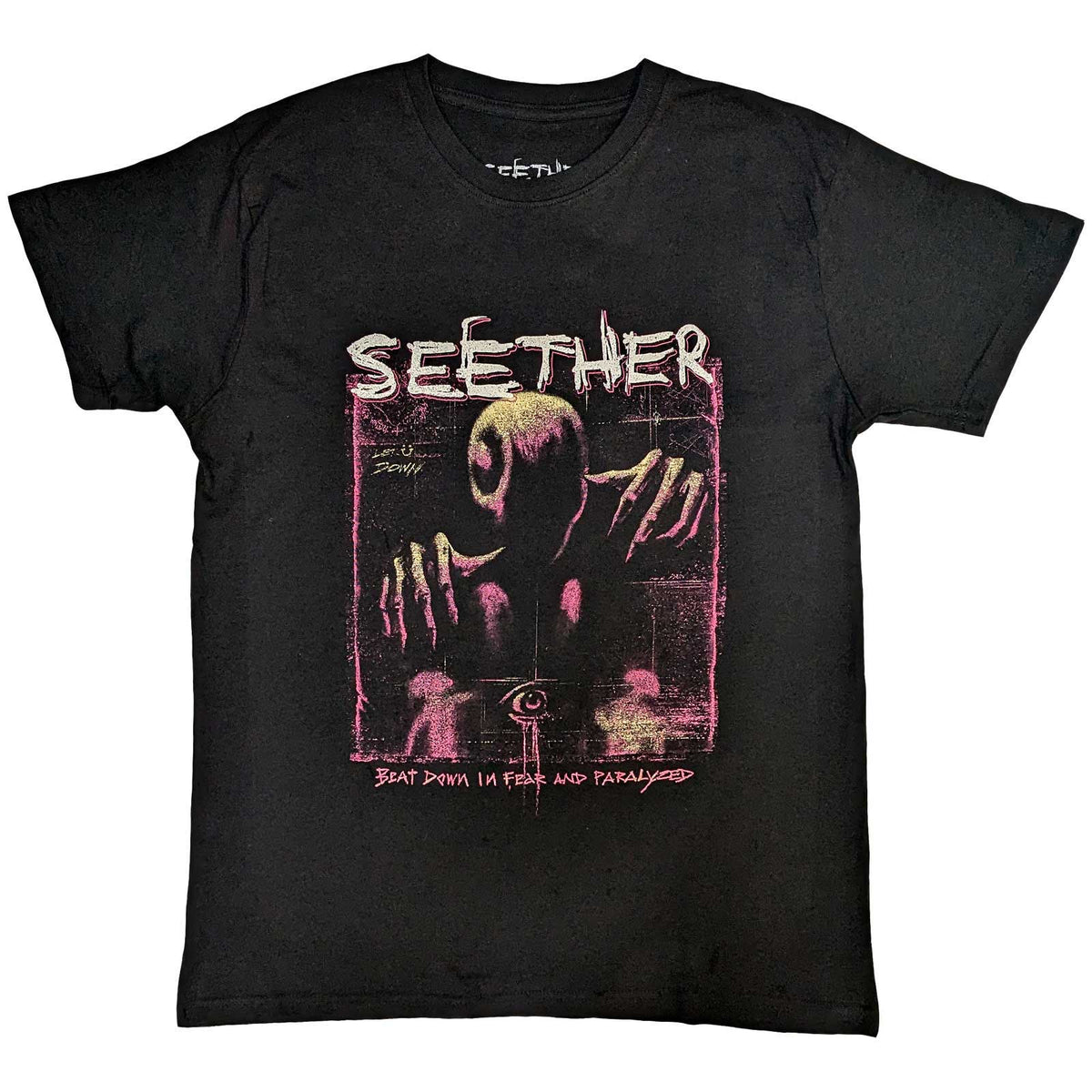 Seether Beat Down Black Tee