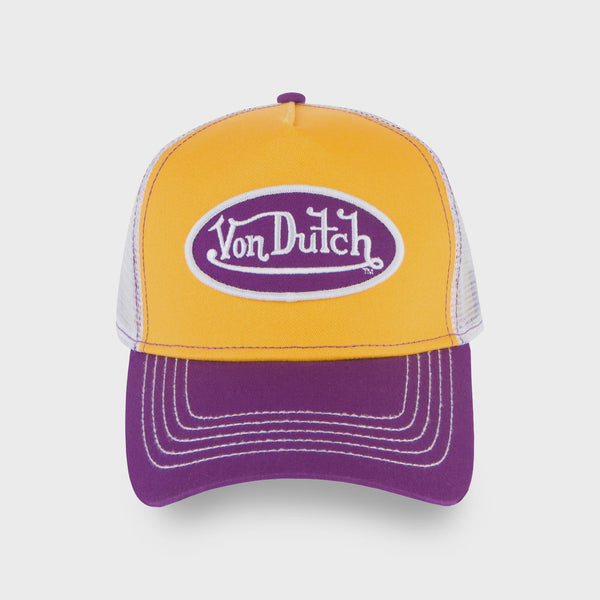 Von Dutch Purple Gold Trucker Cap