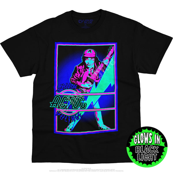 AC-DC High Voltage Blacklight Tee