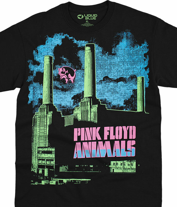 Pink Floyd Animals Blacklight Tee