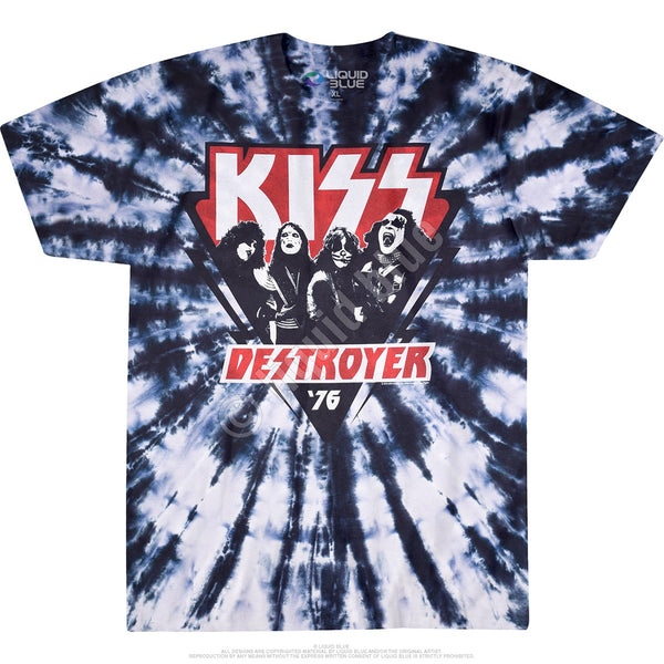 Kiss Destroyer '76 Tie-Dye Tee