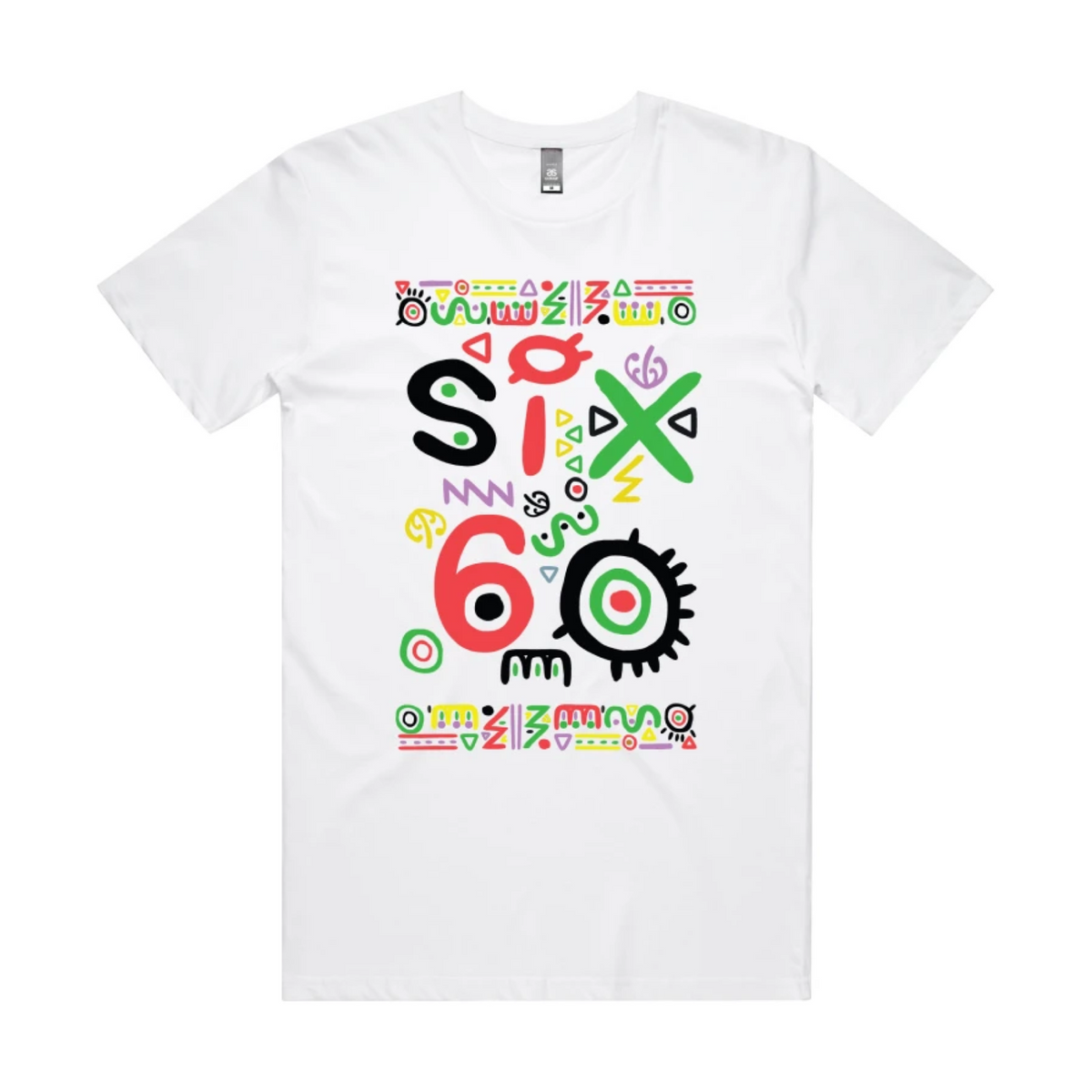 Six60 90s White Tee
