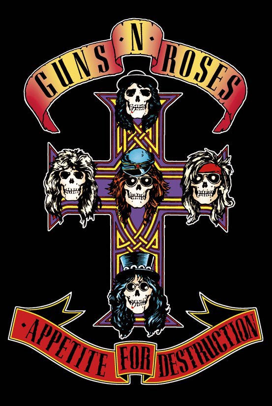 Guns ‘N Roses Appetite for Destruction Poster #30