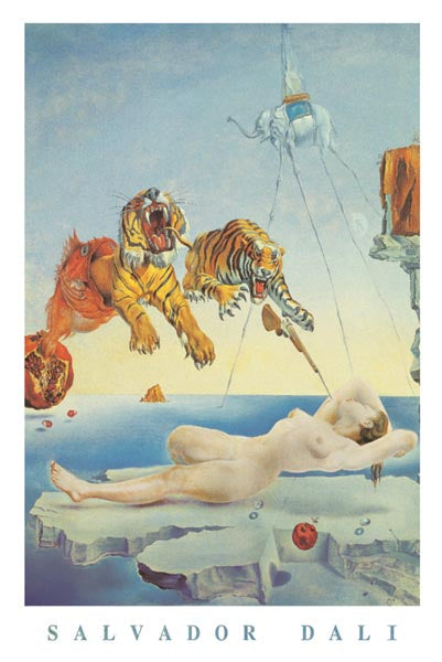 Dali Dream Caused by a Bee Flight Poster #302