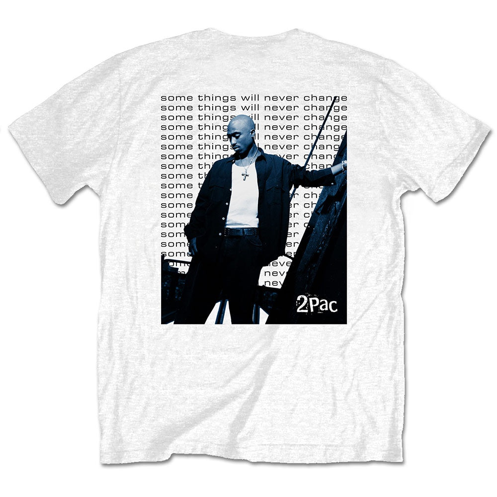 Tupac Changes Back Repeat (Back Print) Tee