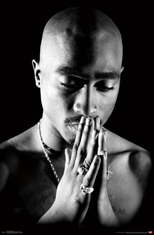 Tupac Praying Poster #11