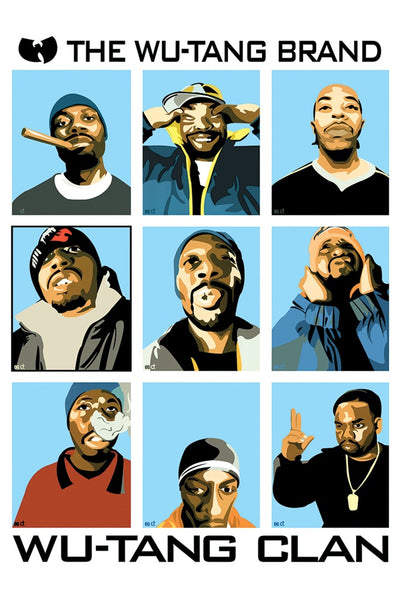 Wu-Tang Clan Brand Panel Poster #8