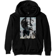 Tupac Black LA Skyline Hoodie