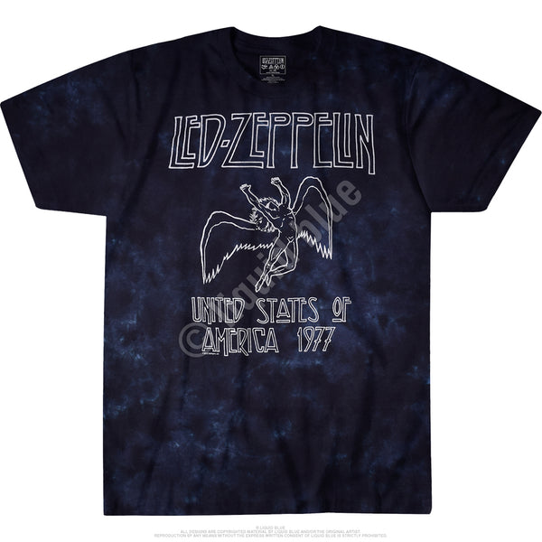 Led Zeppelin USA Tour 1977 Tee