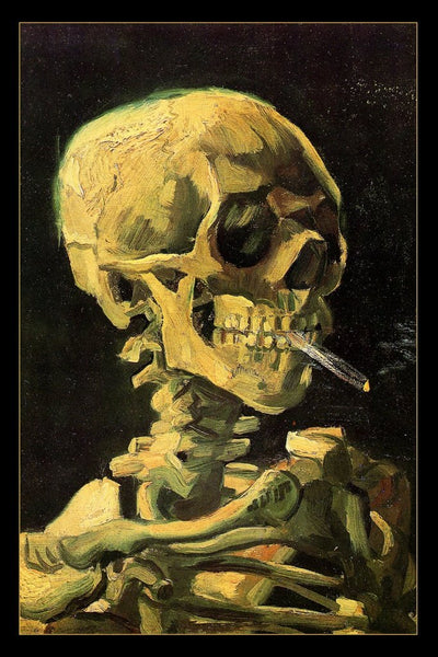 Van Gogh Skull Poster #310